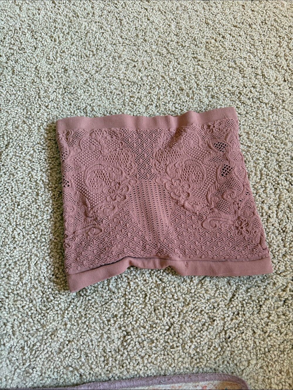 Free People Dusty Rose Lace Bandeau